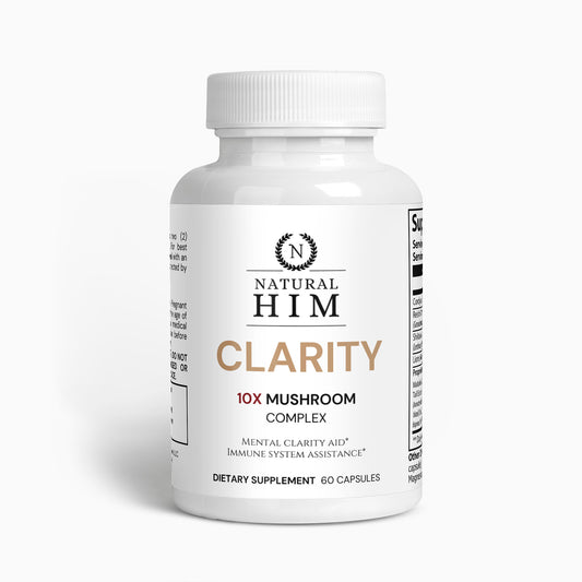 Clarity 10X Mushroom Complex - Supplement for Mental Agility - Healthcare