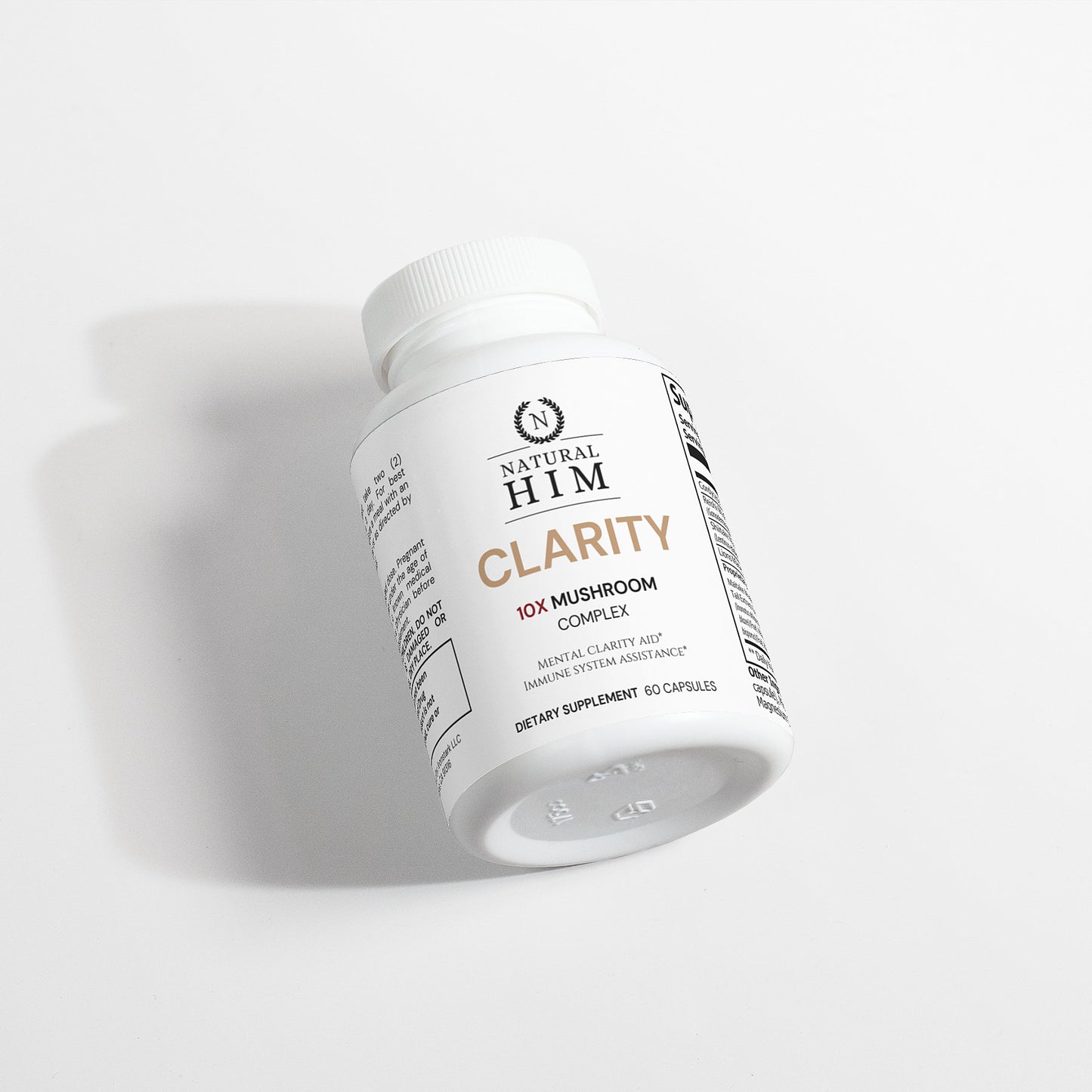 Clarity 10X Mushroom Complex - Supplement for Mental Agility - Healthcare