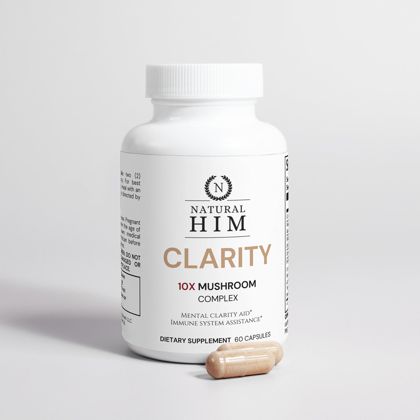 Clarity 10X Mushroom Complex - Supplement for Mental Agility - Healthcare